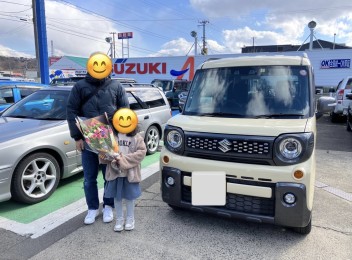 Ｓ様スペーシアギアご納車致しました☆彡